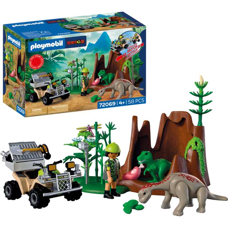 PLAYMOBIL Dino-Versteck Konstruktionsspielzeug