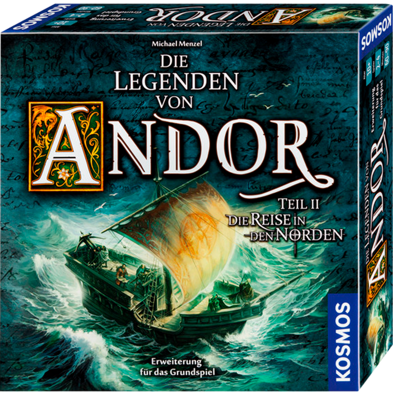 Kosmos Die Legenden von Andor - Teil II: Die Reise in den Norden Brettspiel