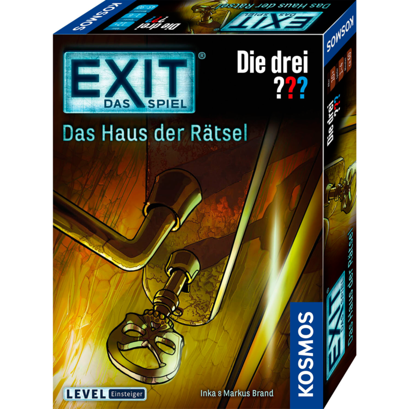 Kosmos EXIT - Das Spiel - Das Haus der Rätsel Partyspiel, Die drei Fragezeichen