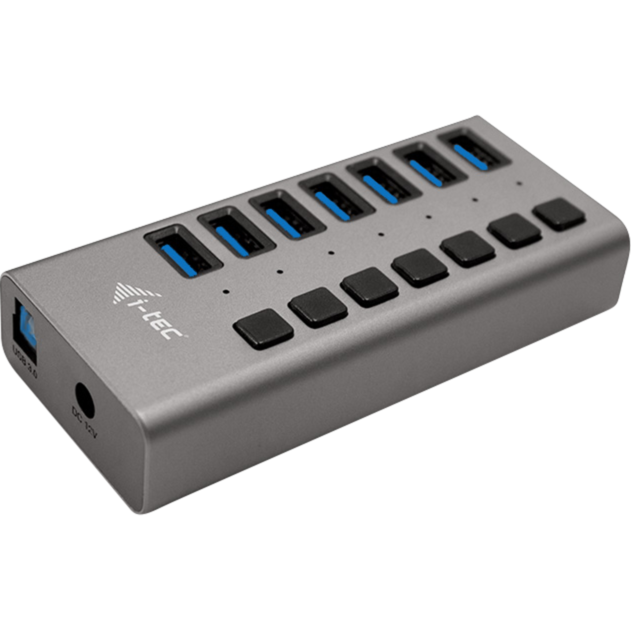 i-tec USB 3.0 Charging HUB 7port + Power Adapter 36 W USB-Hub