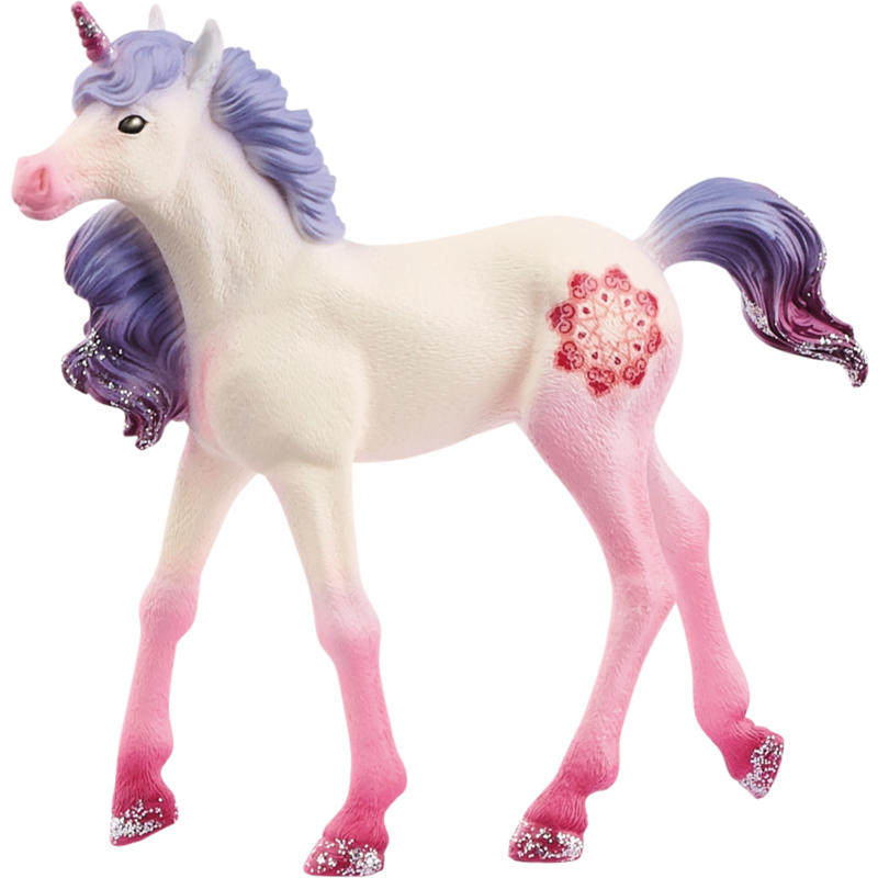 Schleich Bayala Mandala Einhorn Fohlen Spielfigur