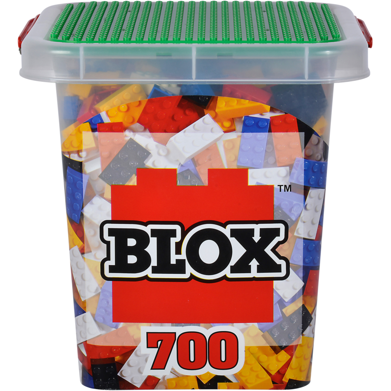 ANDRONI Blox Eimer 700 8er Steine Konstruktionsspielzeug