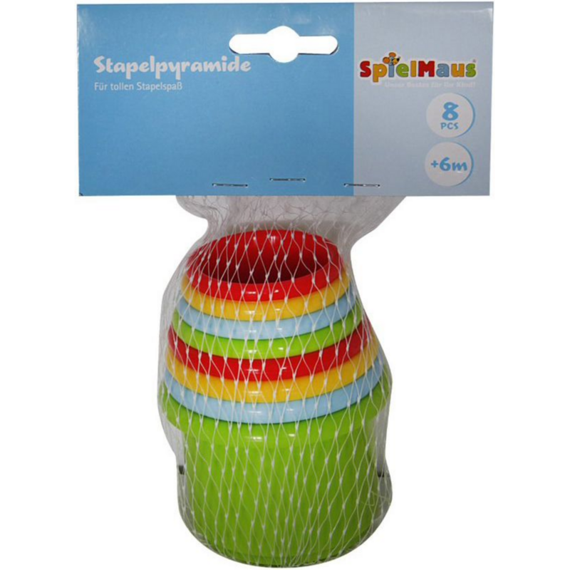 SpielMaus Stapelbecher 8-teilig Becher