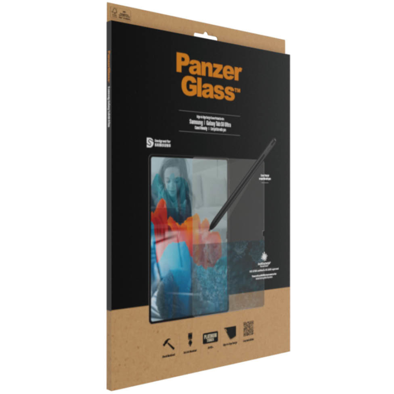 PanzerGlass Displayschutz Schutzfolie, transparent, Samsung Galaxy Tab S8 Ultra