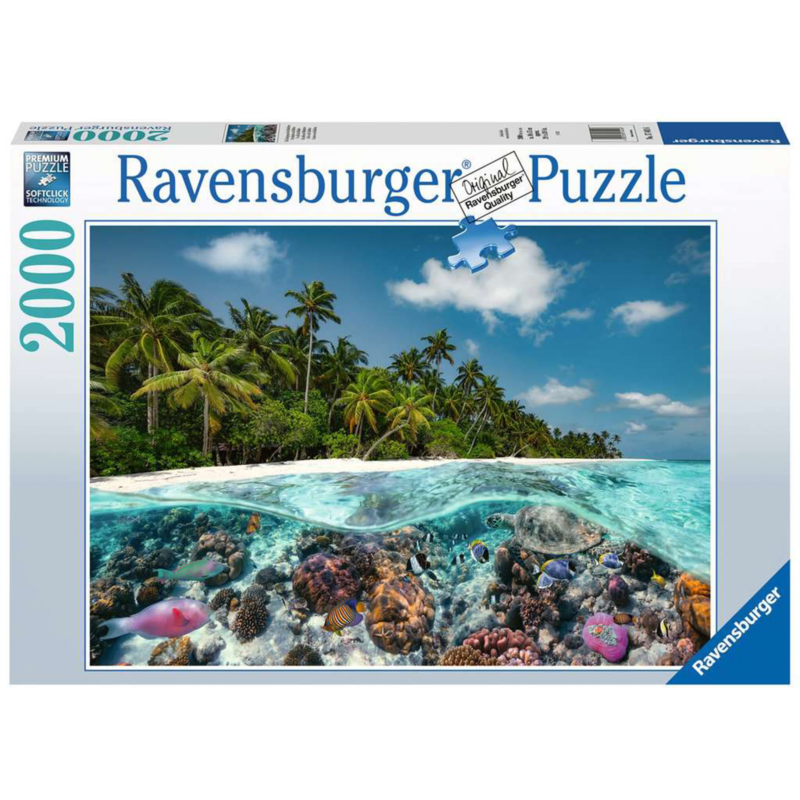 Ravensburger Puzzle Ein Tauchgang auf den Malediven, 2000 Teile