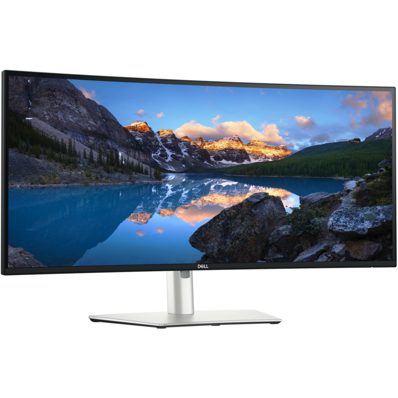 Dell U3425WE LED-Monitor, silber/schwarz, WQHD, IPS Black, Curved, Thunderbolt