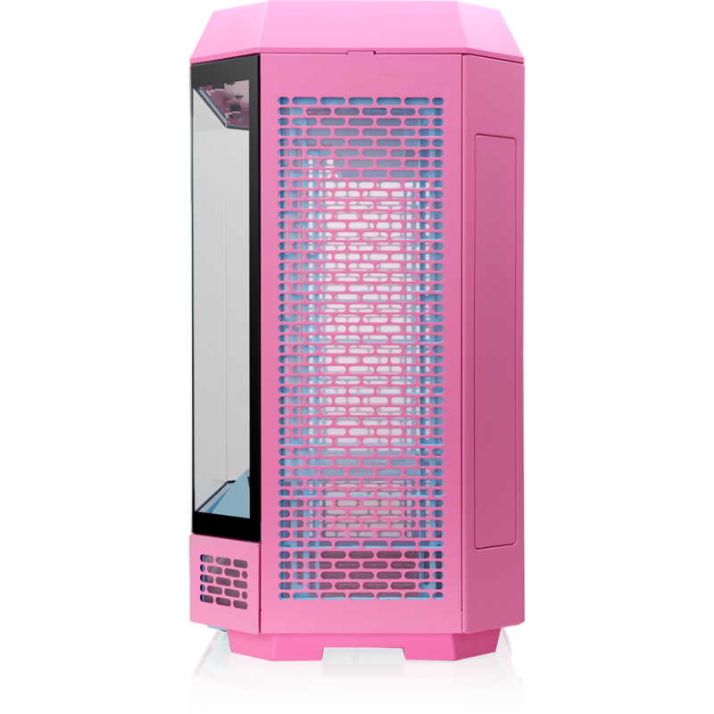 Thermaltake The Tower 600 Tower-Gehäuse, pink, Tempered Glass x 3