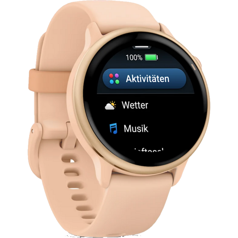Garmin vívoactive 6 Smartwatch, pink dawn/pink dawn metallic, 42 mm