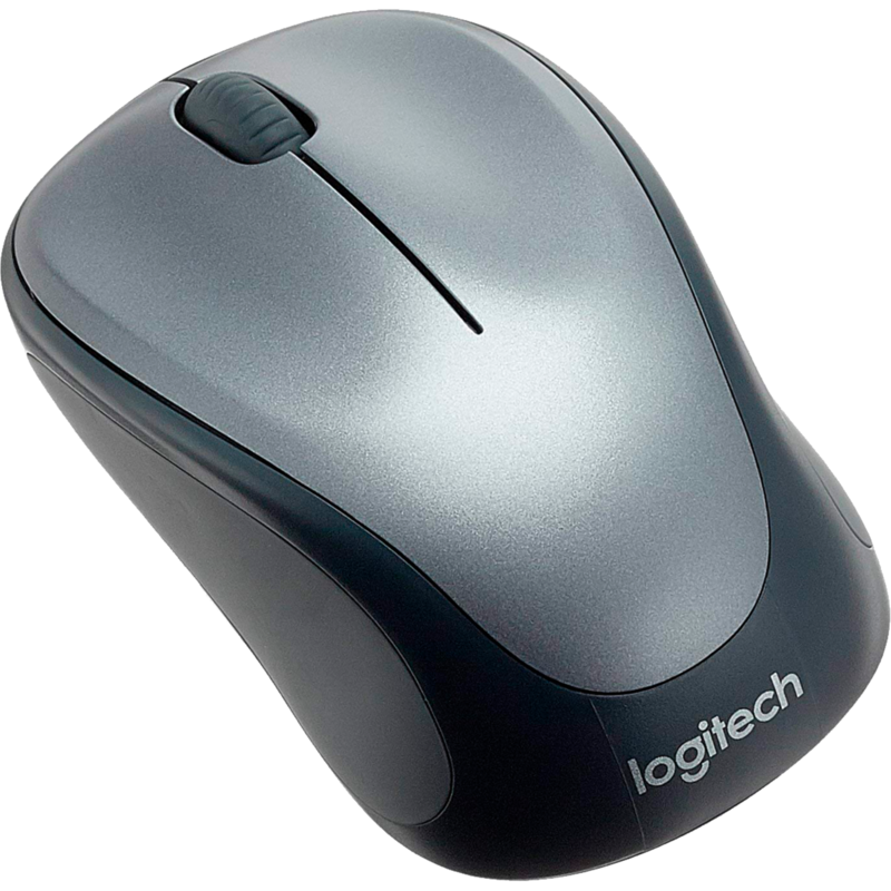Logitech M235 Wireless Maus, schwarz/grau
