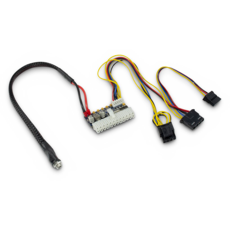 Inter-Tech Mini-ITX PSU 160W DC/DC Adapter, ohne Netzteil, unterstützt Netzteile
