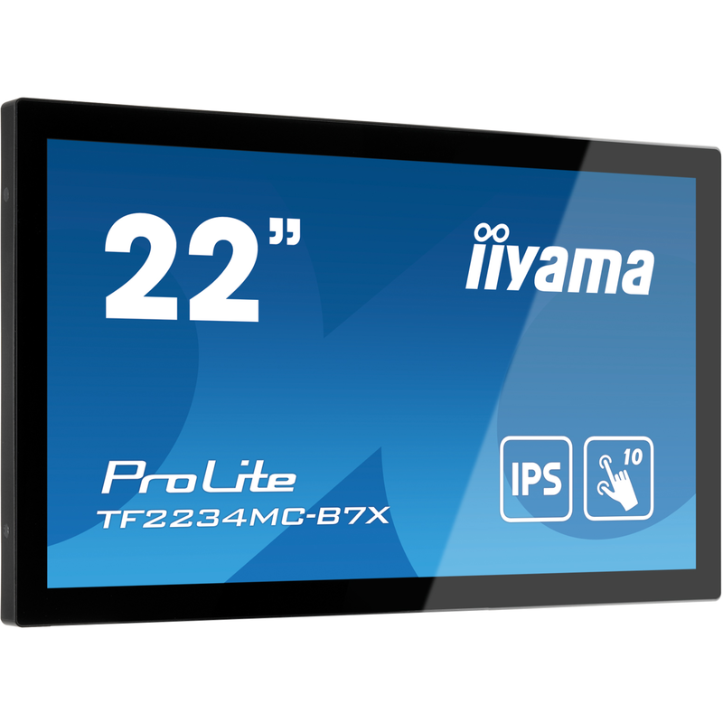 iiyama TF2234MC-B7X Public Display, schwarz, FullHD, Touchscreen, IPS