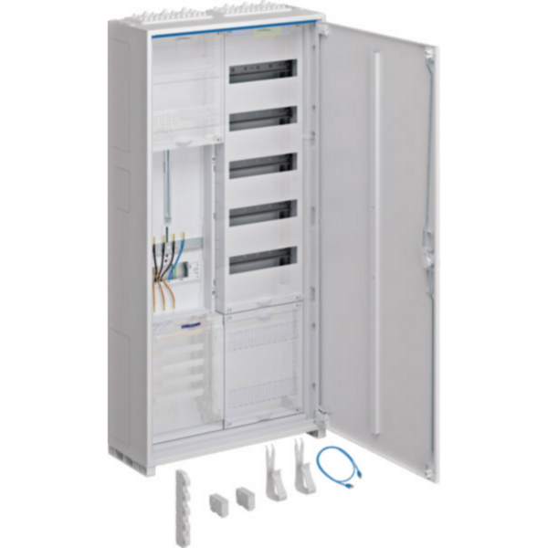 Hager Komplettschrank universal 1100x550x205 Millimeter Schutzklasse II IP44 ein