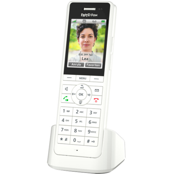 FRITZ! Fon X6 analoges Telefon, weiß