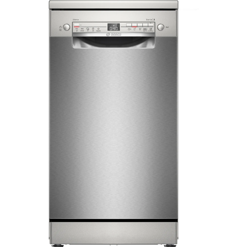 Bosch Home SPS2HMI42E Serie 2 Spülmaschine, edelstahl (gebürstet), 45 cm, Home