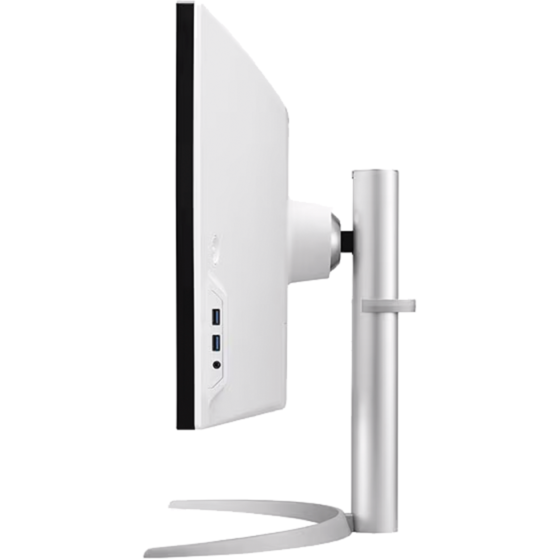 LG 49BQ95C-W LED-Monitor, weiß/silber, DQHD, IPS, HDR, USB-C, Gebraucht