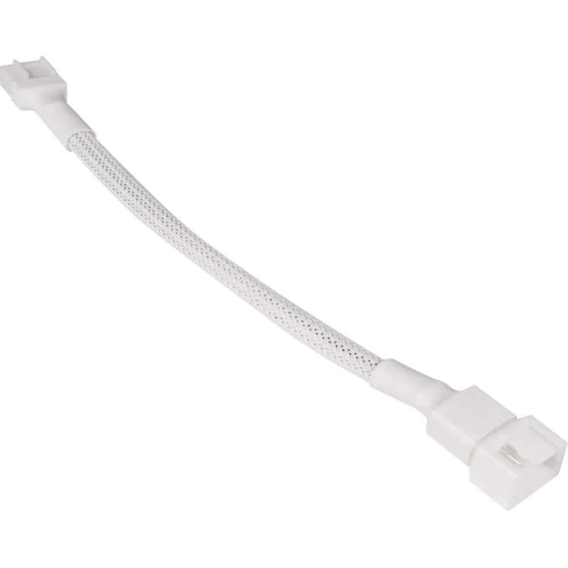 Alphacool Verlängerungskabel 4-Pin auf 4-Pin, 15cm, weiß