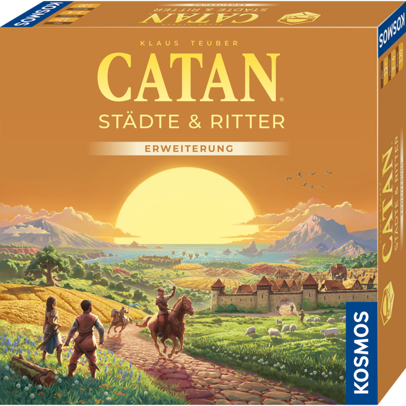 Kosmos CATAN - Städte & Ritter Brettspiel, Erweiterung