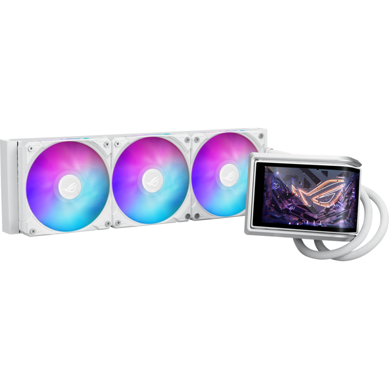 ASUS ROG RYUO IV 360 ARGB WHT Wasserkühlung, weiß