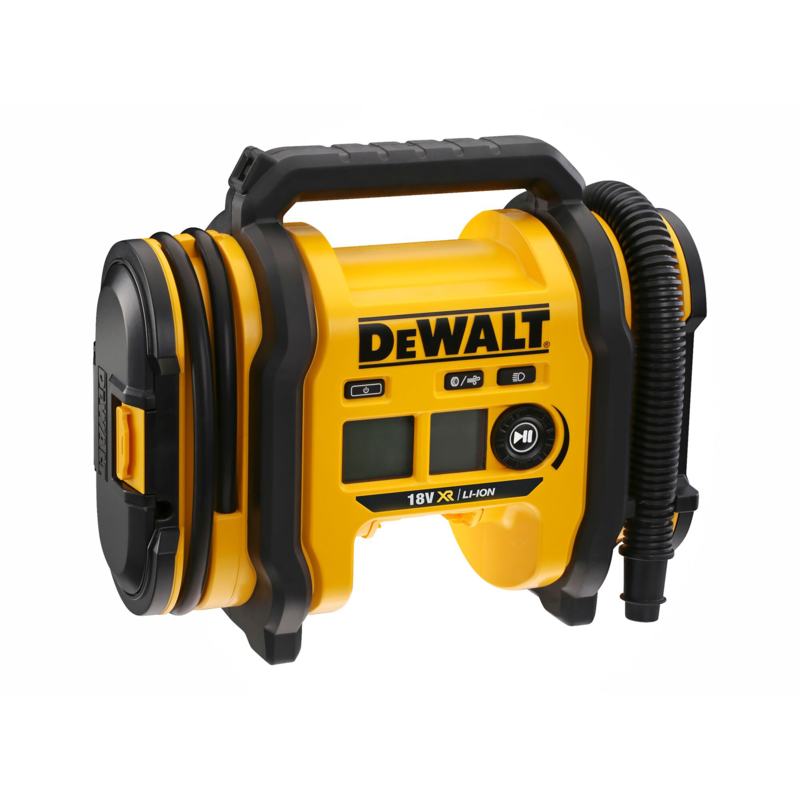 DEWALT Akku-Kompakt-Kompressor DCC018N Luftpumpe, gelb/schwarz, ohne Akku und