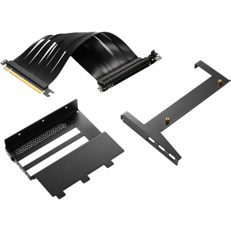 Sharkoon Angled Graphics Card Kit 4.0 Riser Card, schwarz
