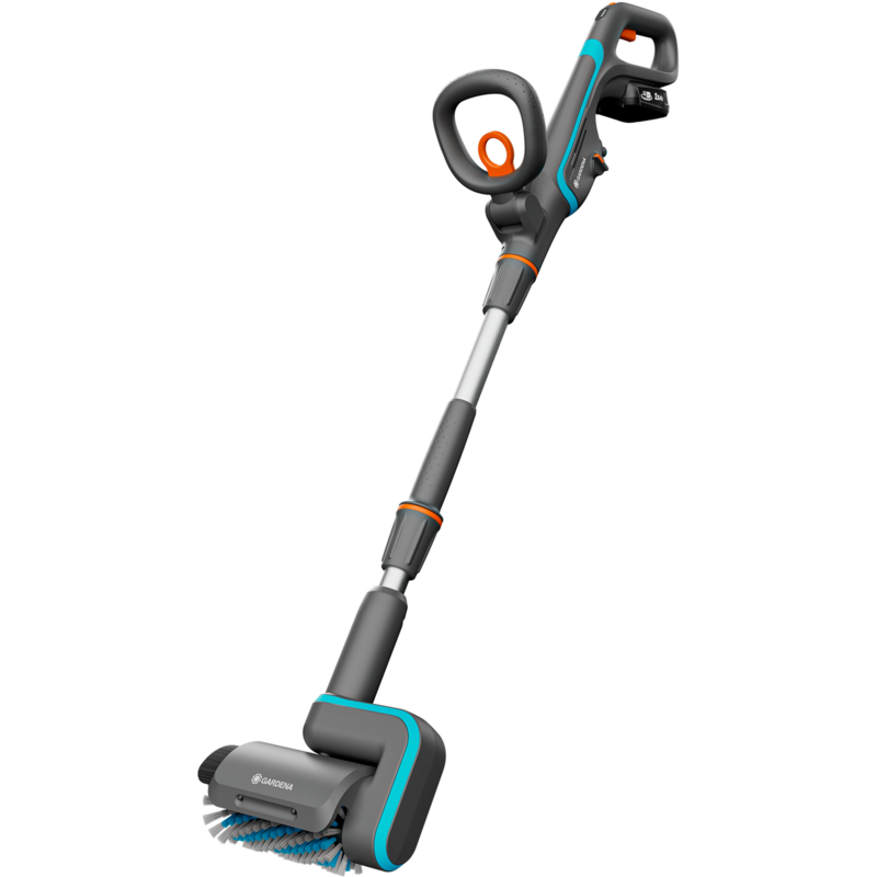 GARDENA Akku-Multi-Reiniger AquaBrush Patio 18V P4A Hartbodenreiniger