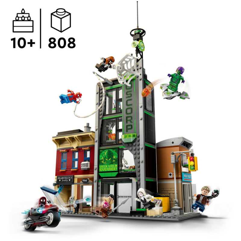 LEGO Marvel Super Heroes Spider-Man vs. Oscorp Konstruktionsspielzeug