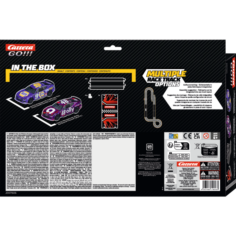 Carrera GO!!! Extension Pack - Nascar Racer Rennbahn