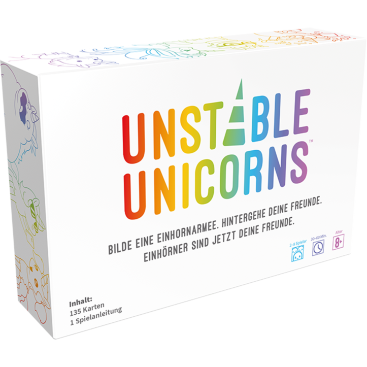 Asmodee Unstable Unicorns Kartenspiel