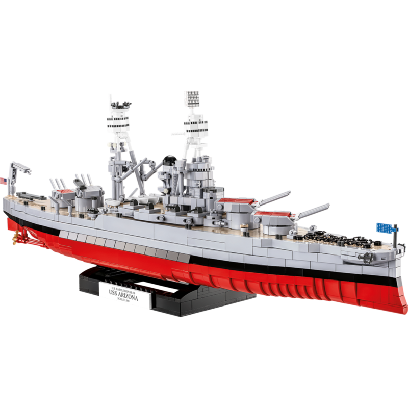 COBI USS Arizona (BB-39) Konstruktionsspielzeug, Maßstab 1:300