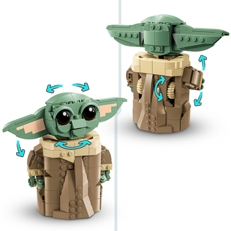 LEGO Star Wars Grogu in seiner Repulsorwiege Konstruktionsspielzeug