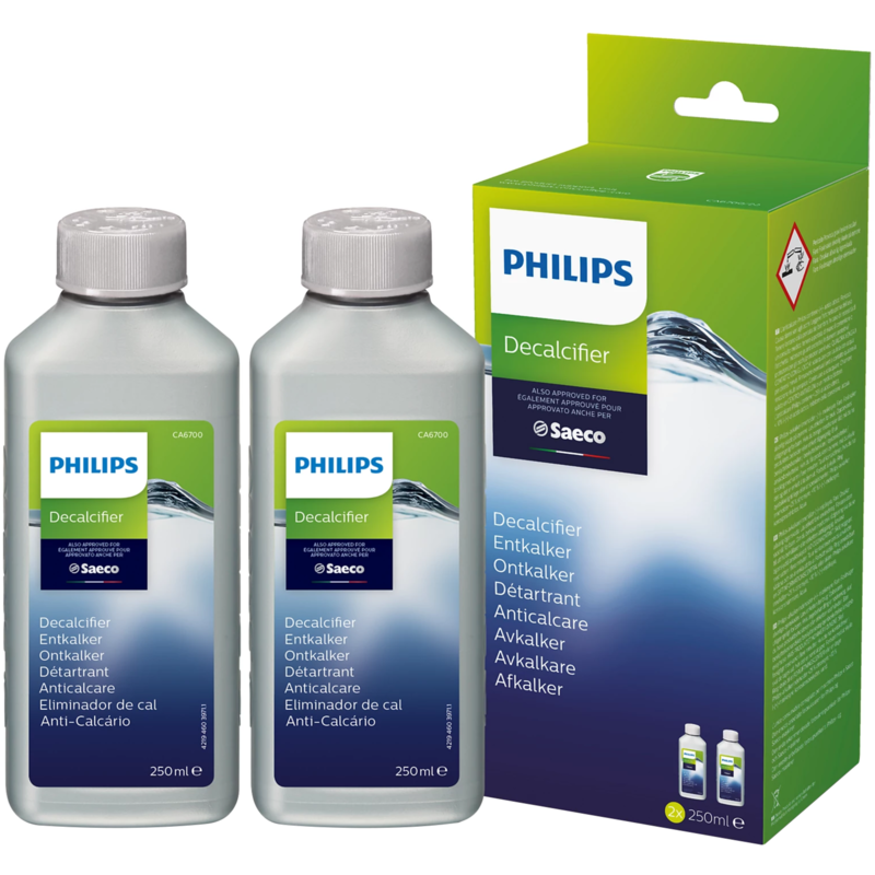 Philips Original Entkalker Saeco CA6700/22, 2x 250ml