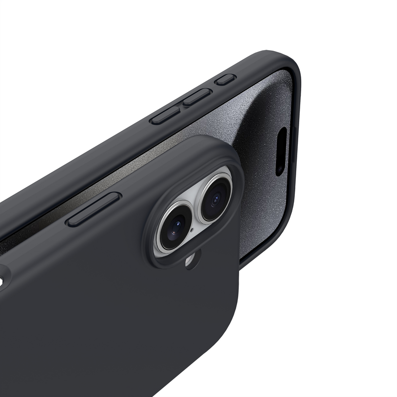 Nevox StyleShell SHOCK Handyhülle, schwarz, iPhone 17, kompatibel mit MagSafe