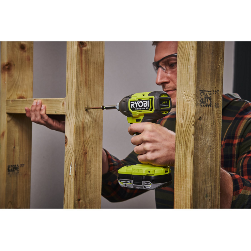 Ryobi ONE+ Brushless Akku-Schlagschrauber RID18BL-0, 18Volt, grün/schwarz, ohne