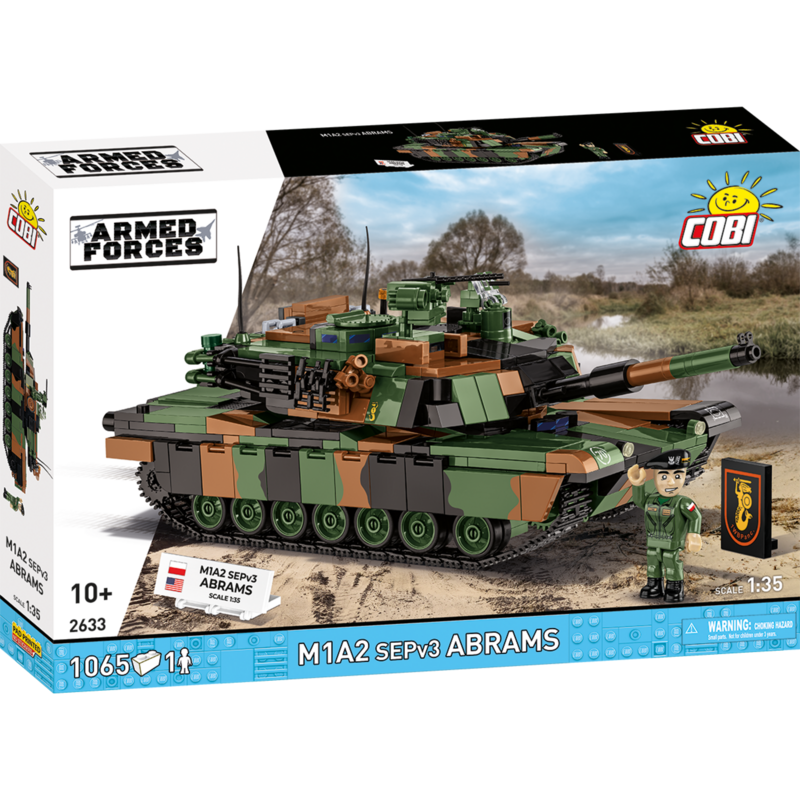 COBI M1A2 SEPv3 Abrams Konstruktionsspielzeug