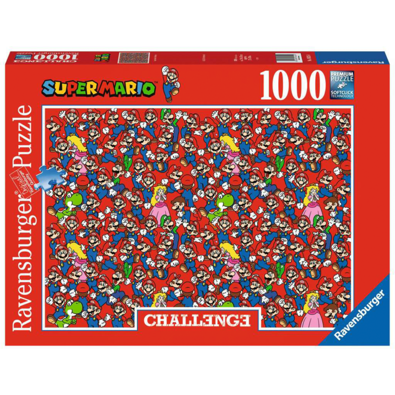 Ravensburger Puzzle Challenge Super Mario, 1000 Teile