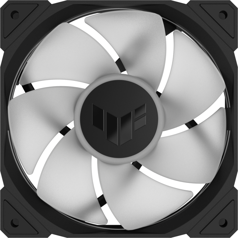 ASUS TUF GAMING TR120 ARGB Gehäuselüfter, schwarz/transparent, Reverse Blade, Gebraucht