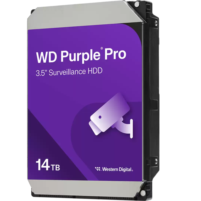 WD Purple Pro 14 TB Festplatte, SATA 6 Gb/s, 3,5"