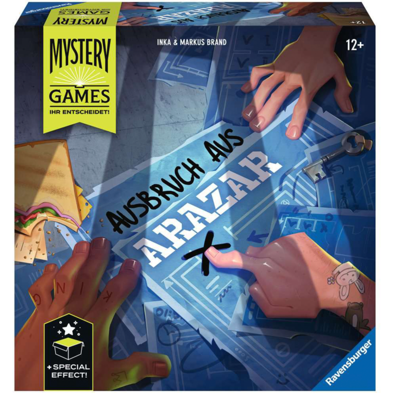 Ravensburger Mystery Games - Der Ausbruch aus Arazar Brettspiel