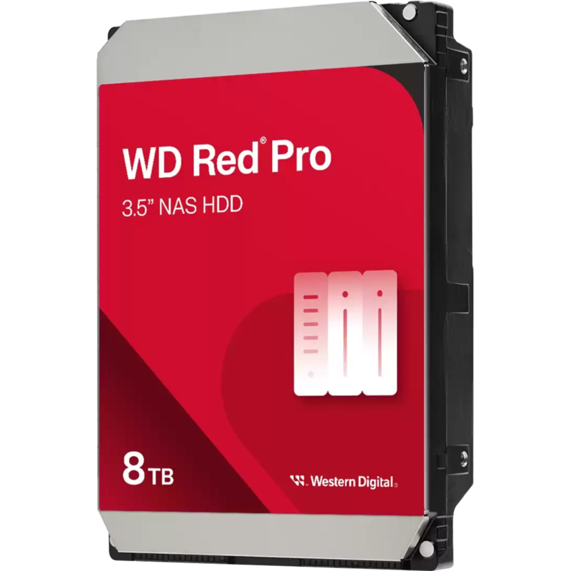 WD Red Pro NAS-Festplatte 8 TB, SATA 6 Gb/s, 3,5", Gebraucht