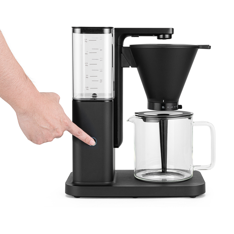 Wilfa ZENSE CM10B-M125 Kaffeemaschine, schwarz, 1650 Watt, 1,25 L/10 Tassen