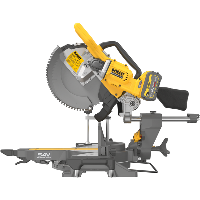 DEWALT XR FLEXVOLT Akku-Paneelsäge DCS781X2, 54Volt Kapp-und Gehrungssäge