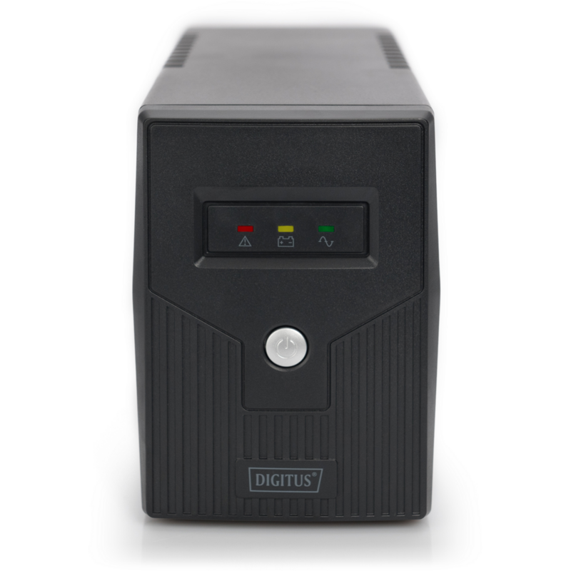 Digitus Line-Interaktive USV, 600 VA/360 Watt, schwarz