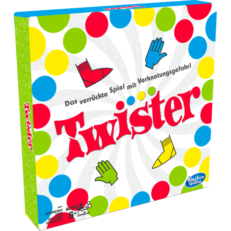 Hasbro Gaming Twister Geschicklichkeitsspiel