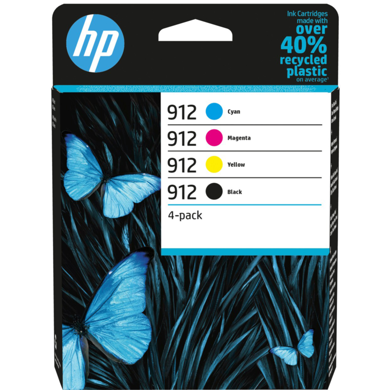 HP Tinte 4er-Pack Nr. 912 (6ZC74AE)