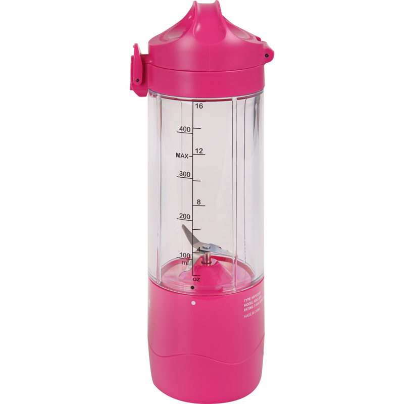 nutribullet Portable Standmixer NBP003BP, pink, akkubetrieben, 0,475 Liter