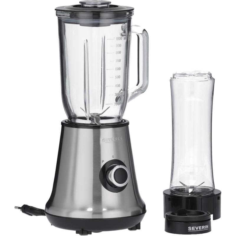 Severin Standmixer Smoothie Mix & Go SM 3737, silber
