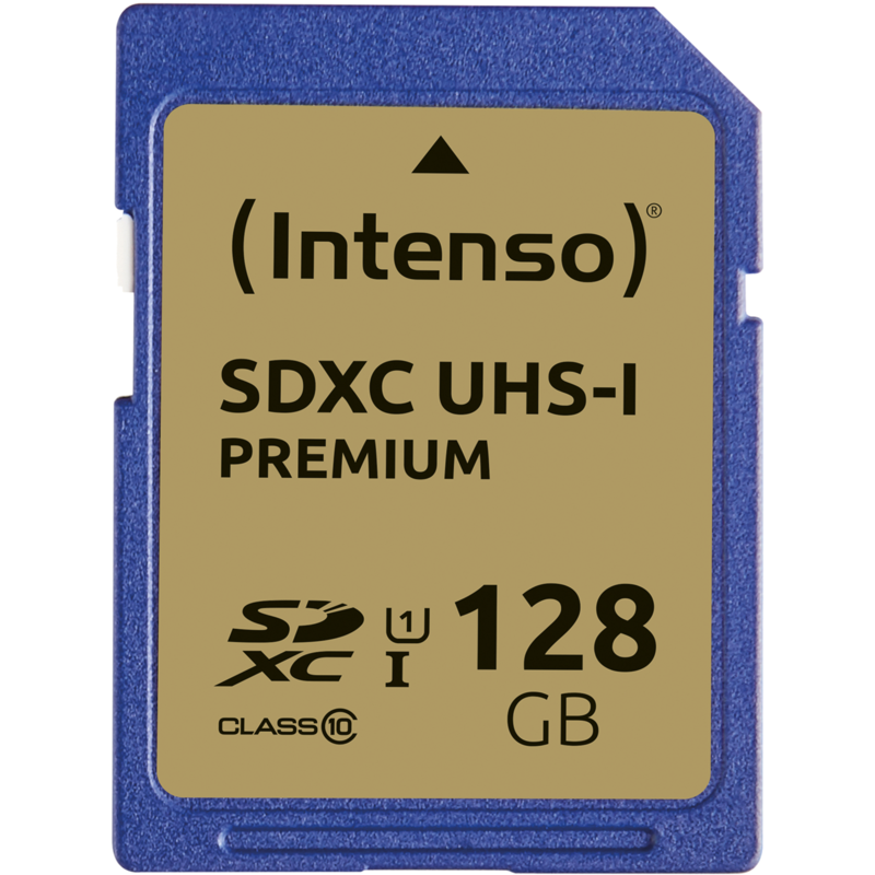 Intenso 128 GB SDXC Speicherkarte, UHS-I U1, Class 10