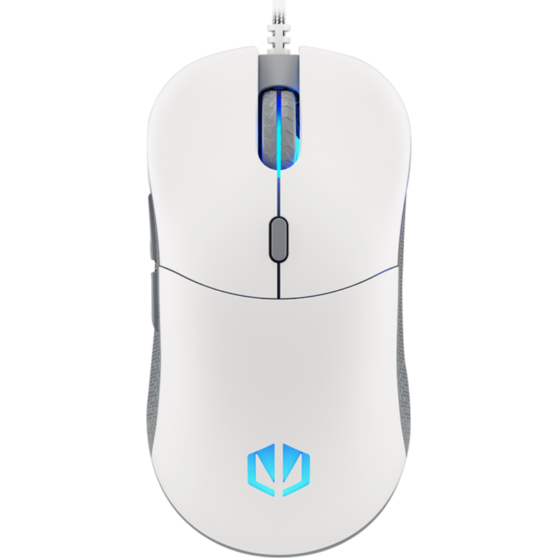 ENDORFY GEM Onyx White Gaming-Maus, weiß/grau