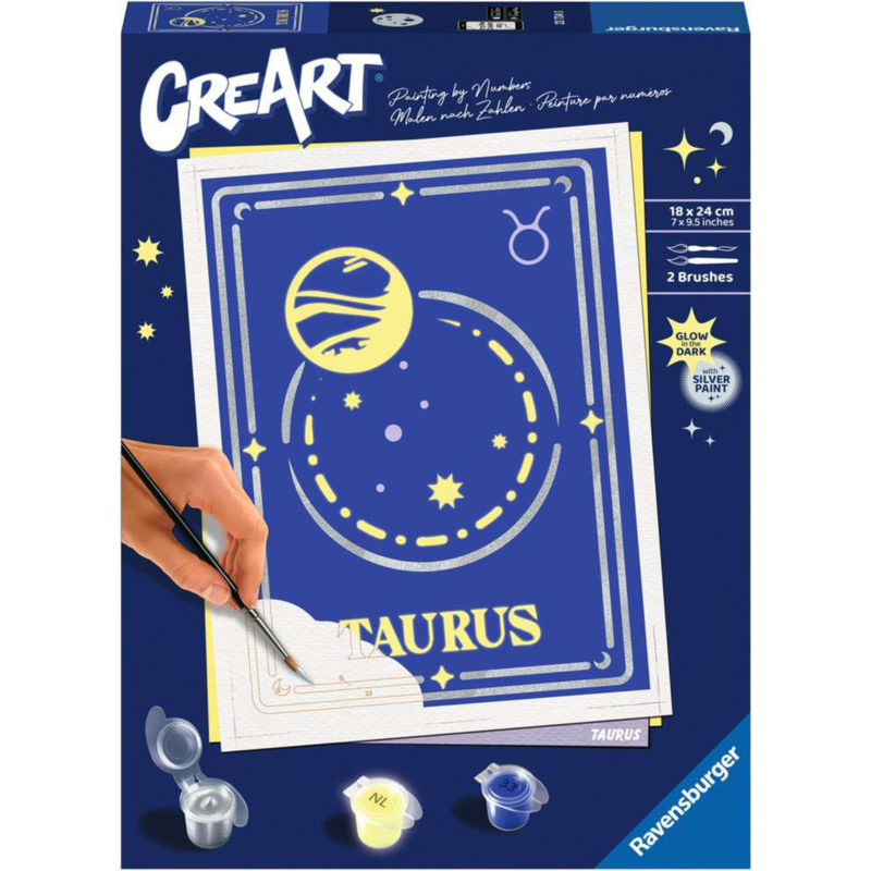 Ravensburger CreArt - Sternzeichen Stier Malen