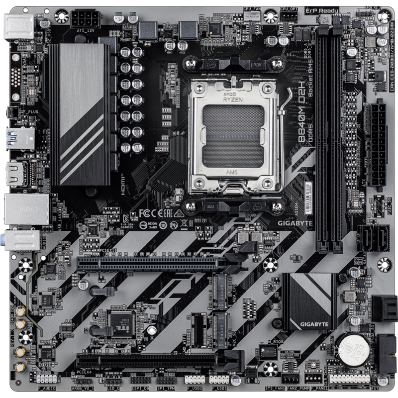 GIGABYTE B840M D2H Mainboard